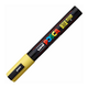 Marker acrilic PC-5M Medium, Galben 2, Posca 642536