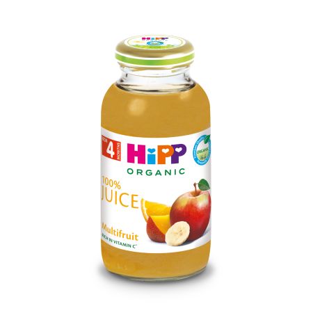 Suc Bio de fructe Multifruct, +4 luni, 200 ml, Hipp