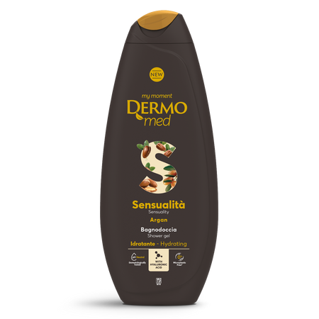 Gel de dus cu argan Sensualita, 750 ml, Dermomed