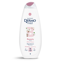 Gel de dus cu floare alba Beauty, 750 ml, Dermomed