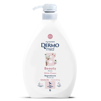 Gel de dus cu floare alba Beauty, 1 L, Dermomed