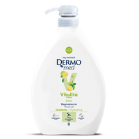 Gel de dus cu parfum de lime Vitalita, 1 L, Dermomed