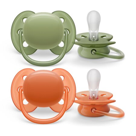 Suzete ultra soft Philips Avent, +18 luni, 2 bucati, SCF093/01, Philips 642613
