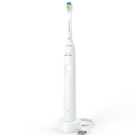 Periuta de dinti electrica Seria 4100, HX3681/33 , Alb, Philips Sonicare