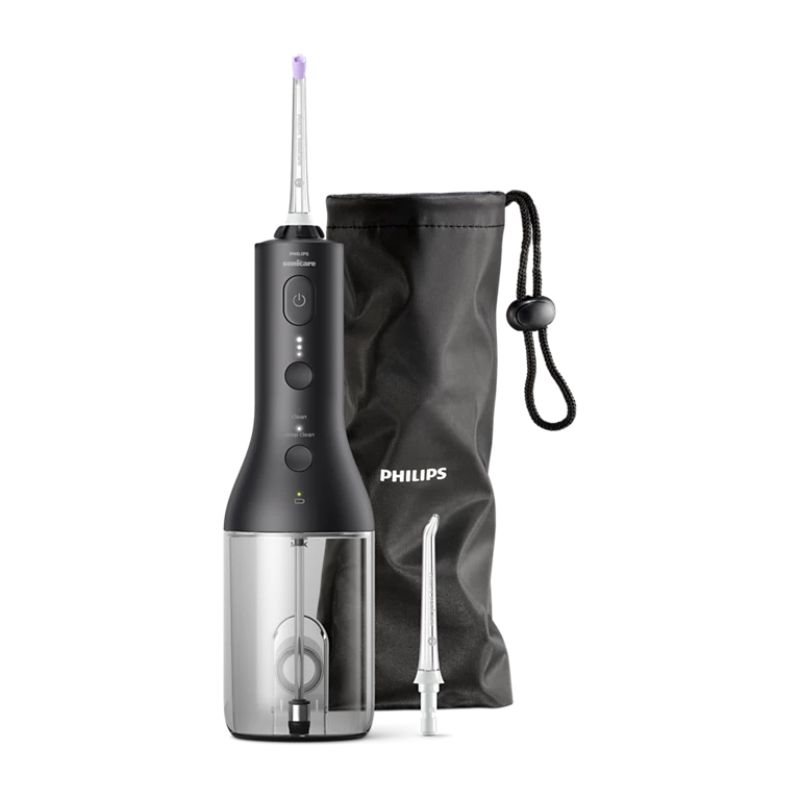 Irigator portabil, HX3826/33, Negru, Philips Sonicare