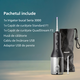 Irigator portabil Power Flosser 3000, Negru, HX3826/33, Philips Sonicare 795663