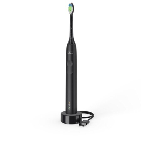 Periuta de dinti electrica Seria 4100, HX3681/54, Negru, Philips Sonicare