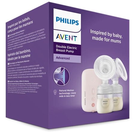 Pompa de san electrica dubla Philips Avent, SCF397/31, Philips 642697