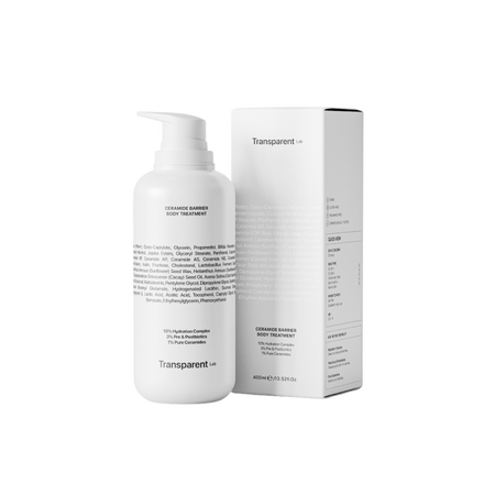 Crema hidratanta de corp cu ceramide, 400 ml, Transparent Lab 689003
