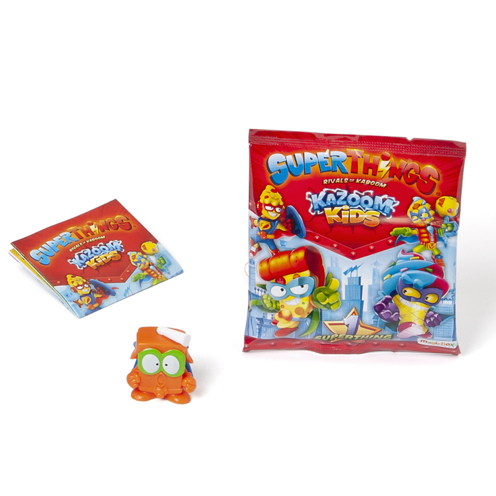 Pachet o figurina Kazoom Kids, +3 ani, 1 bucata diverse modele, Superthings