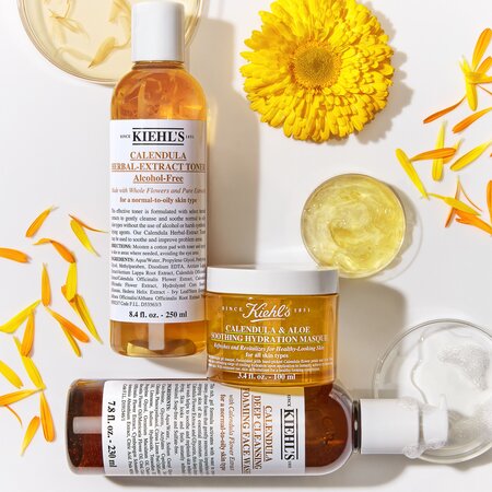 Gel de curatare cu Galbenele Deep Cleansing Foaming Face Wash Calendula, 75 ml, Kiehl's 642924