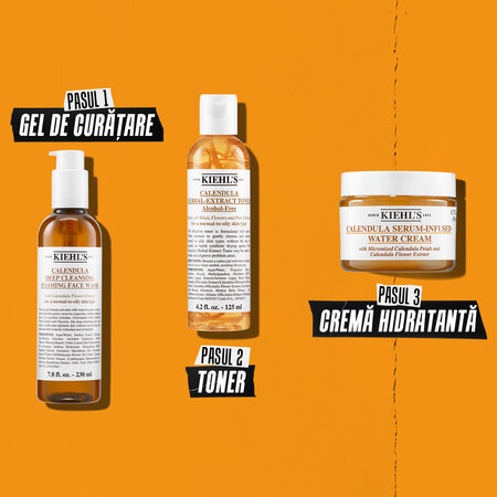 Gel de curatare cu Galbenele Deep Cleansing Foaming Face Wash Calendula, 230 ml, Kiehl's 764618