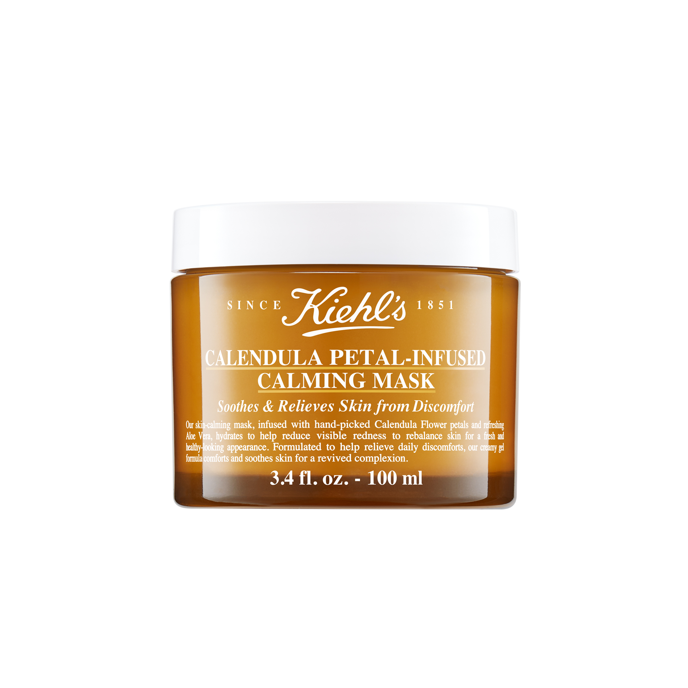 Masca calmanta cu Galbenele Petal-Infused Calming Calendula, 100 ml, Kiehl's