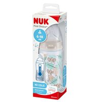Biberon cu tetina din silicon marimea M Disney, 6-18 luni, 300 ml, Nuk
