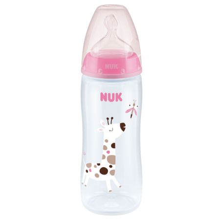 Biberon cu controlul temperaturii First Choice+, 6-18 luni, 360 ml, Nuk