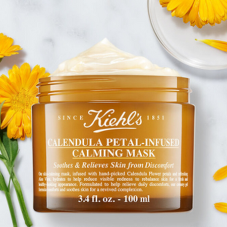 Masca calmanta cu Galbenele Petal-Infused Calming Calendula, 28 ml, Kiehl's 643015