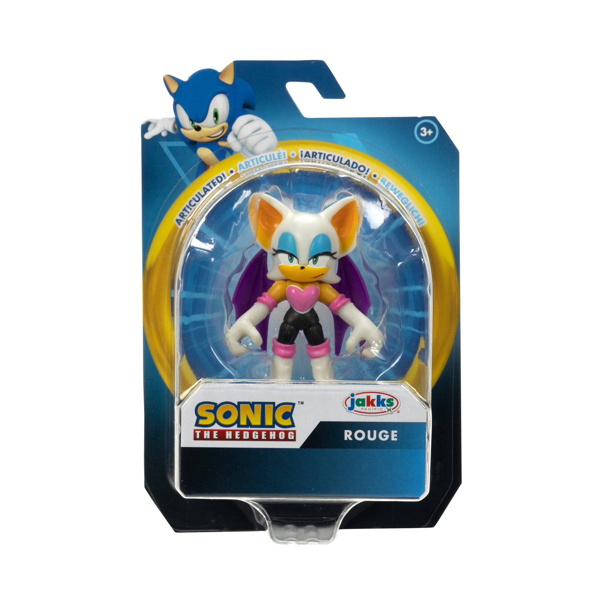 Figurina Fig Modern Rouge Sonic, 6 cm, +3 ani, Nintendo