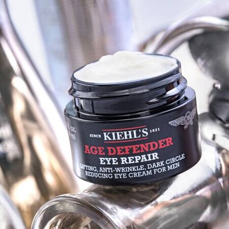 Crema antirid pentru barbati pentru zona ochilor Age Defender Eye Repair, 14 ml, Kiehl's 643049