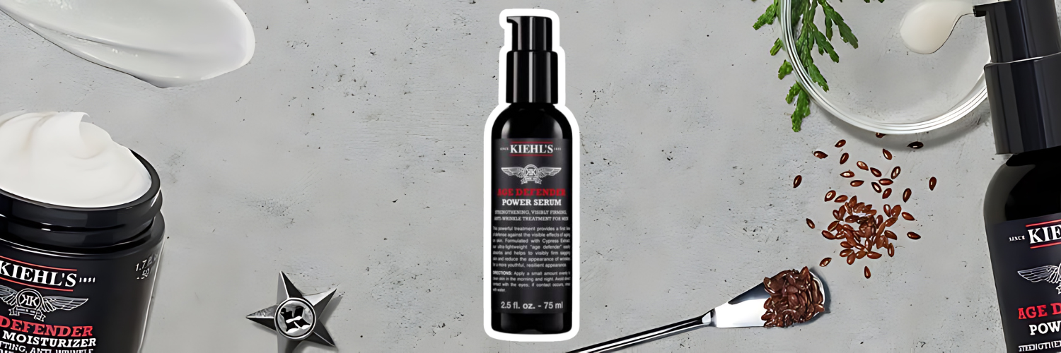 Serum antirid pentru barbati Age Defender Power Serum, 75 ml, Kiehl's