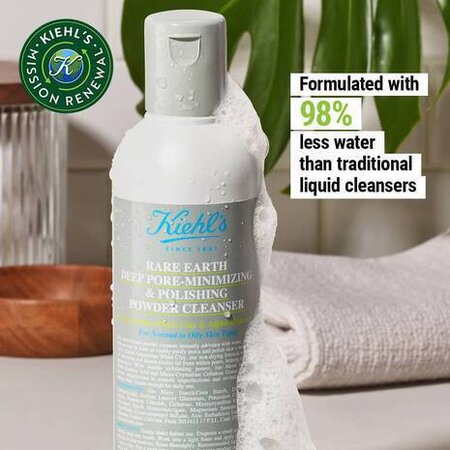 Pudra pentru curatare si minimizarea porilor, Deep Pore Minimizing and Polishing Rare Earth, 100 g, Kiehl's 643497