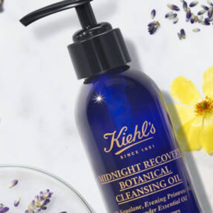 Ulei pentru curatare si demachiere, Botanical Cleansing Oil Midnight Recovery, 180 ml, Kiehl's