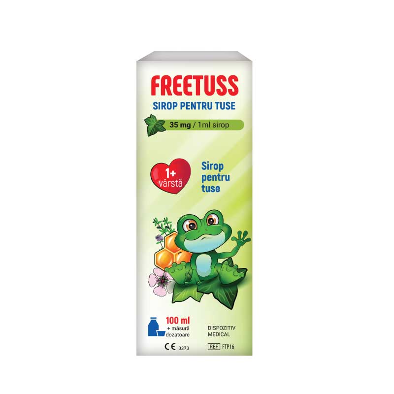 Sirop de tuse Freetus, +1 an, 100 ml, Vedra