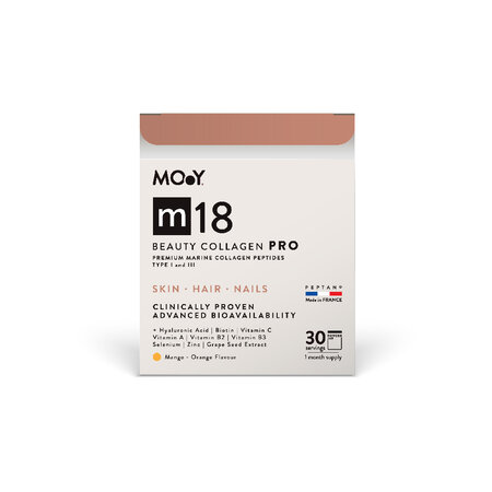 Colagen PRO marin beauty, aroma mango si portocale m18, 240 g, MO.Y