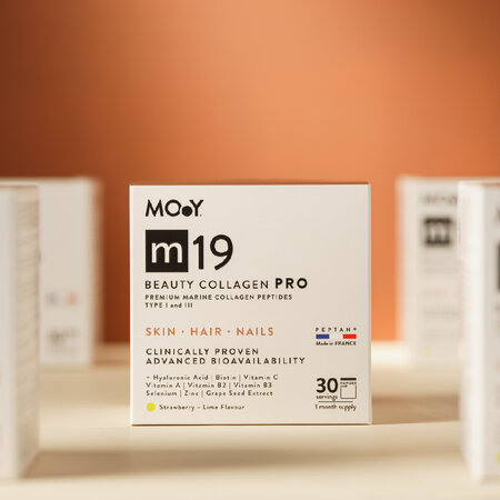 Colagen PRO marin beauty, aroma capsuni, lamaie și ment m19, 240 g, Molecules Of Youth 643536