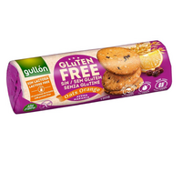 Biscuiti fara gluten cu ovaz si portocala, 180 g, Gullon