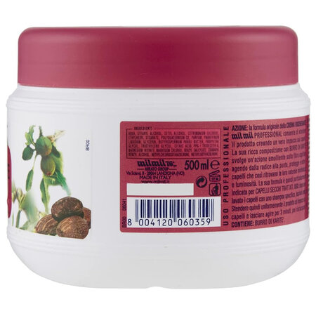 Tratament cu unt de Karite pentru par uscat, 500 ml, Mil Mil 643783