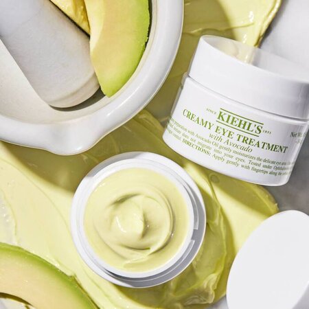 Crema intens hidratanta pentru zona ochilor Creamy Eye Treatment Avocado, 14 ml, Kiehl's 643867