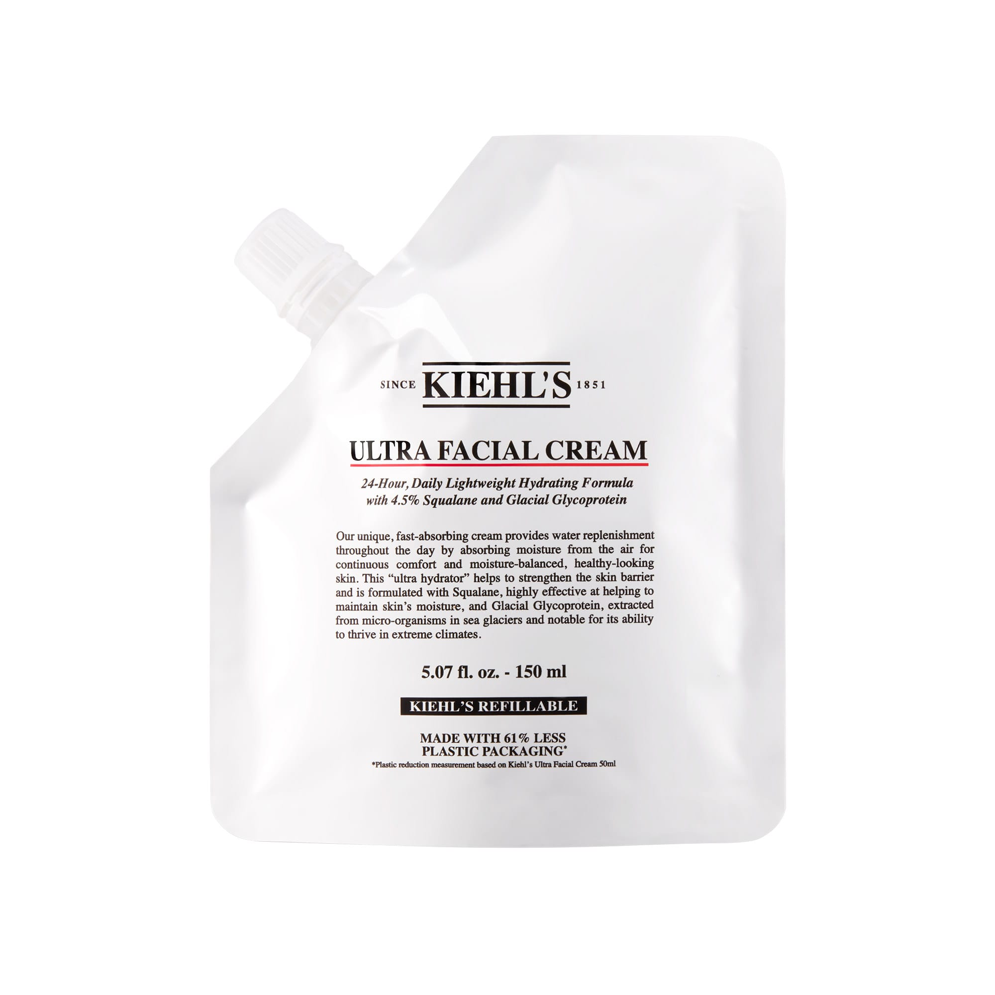 Crema hidratanta pentru toate tipurile de ten Refill Ultra Facial Cream, 150 ml, Kiehl's