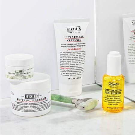 Gel de curatare pentru toate tipurile de ten Ultra Facial Cleanser, 75 ml, Kiehl's 643886