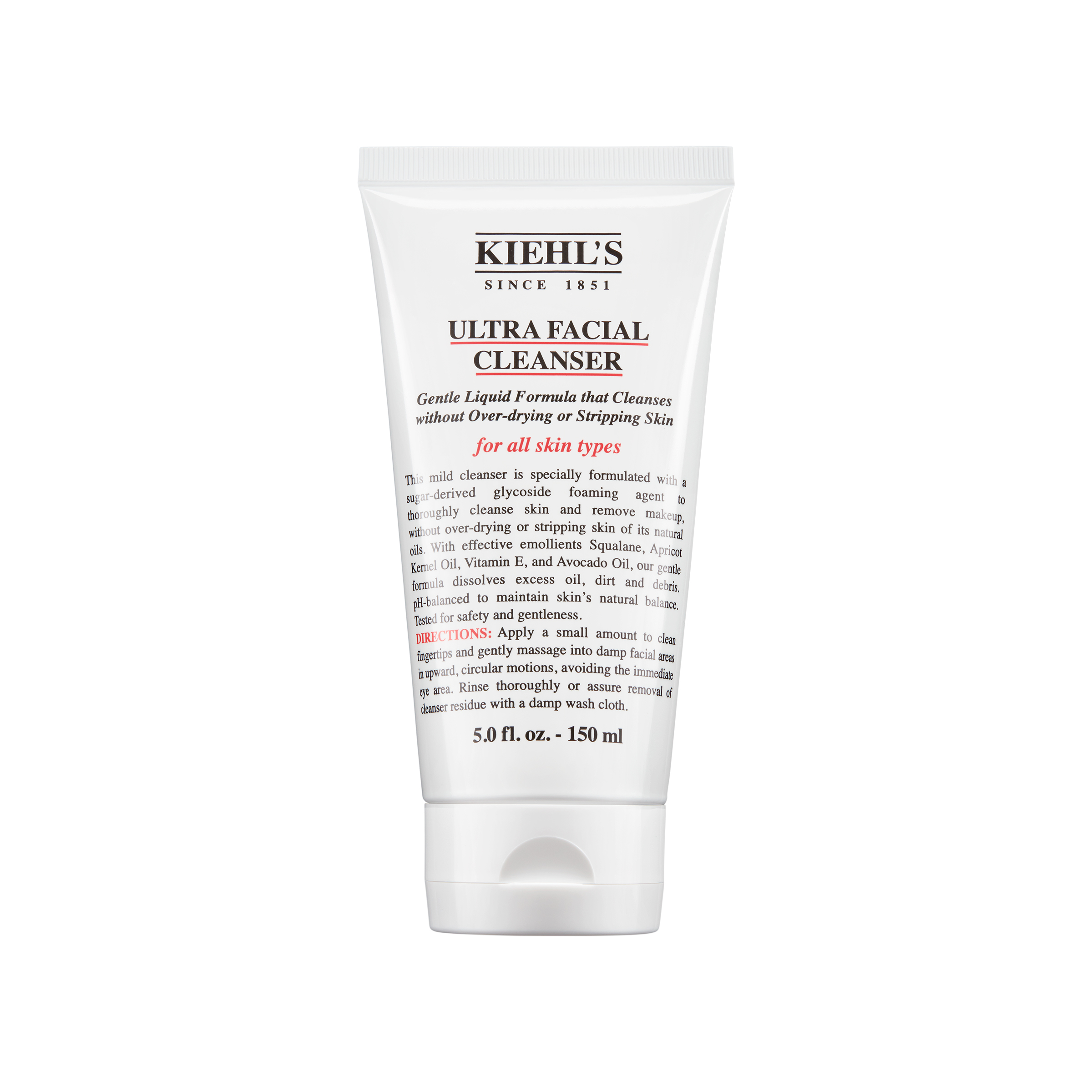 Gel de curatare pentru toate tipurile de ten Ultra Facial Cleanser, 150 ml, Kiehl's
