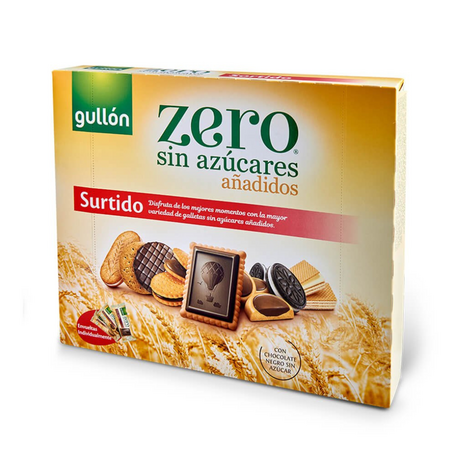 Mix de 7 biscuiti fara zahar adaugat Surtido, 319 g, Gullon