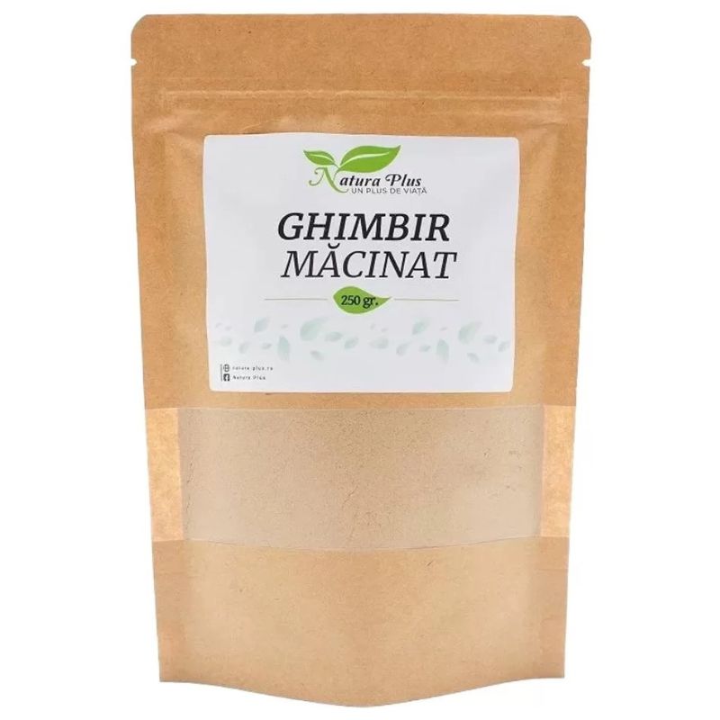 Ghimbir Macinat, 250 g, Natura Plus