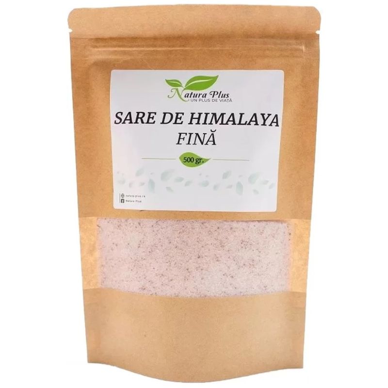 Sare de Himalaya Fina, 500 g, Natura Plus