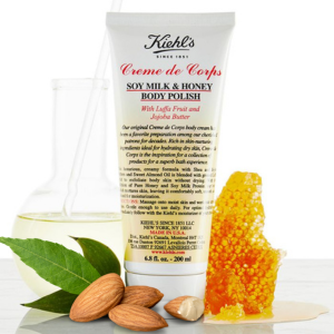 Scrub pentru corp Soy Milk and Honey Creme de Corps, 200 ml, Kiehl's