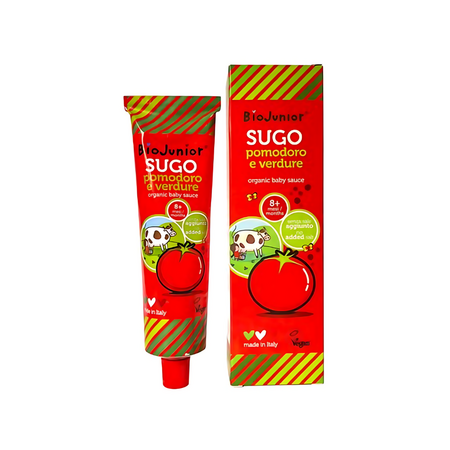 Sos Bio vegan cu rosii si verdeata, +8 luni, 150 g, Germinal