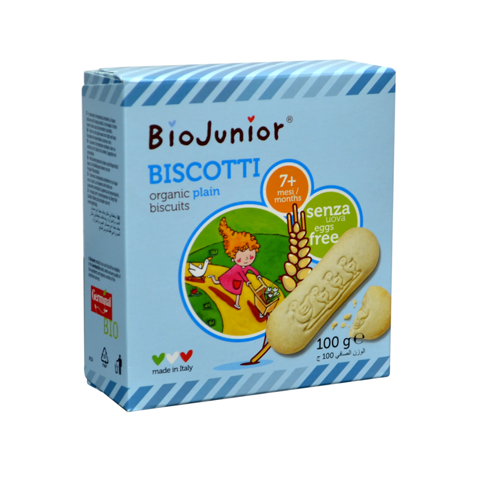 Biscuiti Bio vegan Clasici, +7 luni, 100 g, Germinal