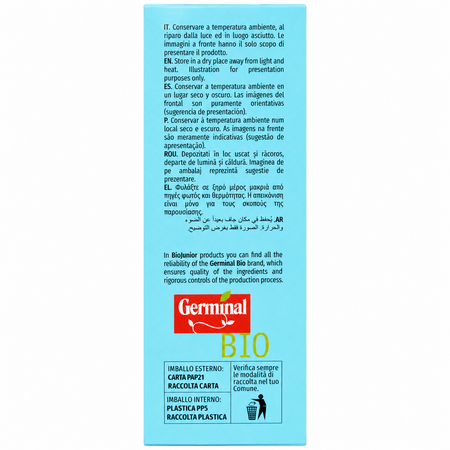 Biscuiti Bio vegan Clasici, +8 luni, 100 g, Germinal 807681