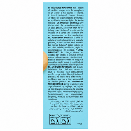Biscuiti Bio vegan Clasici, +8 luni, 100 g, Germinal 807682
