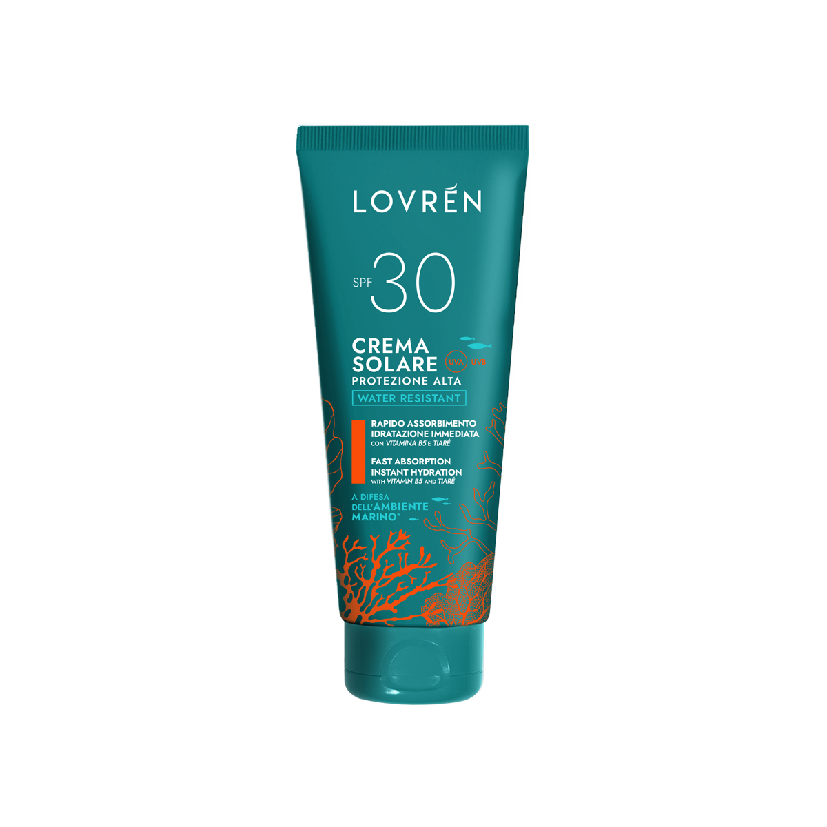 Crema de protectie solara SPF30, 100 ml, Lovren