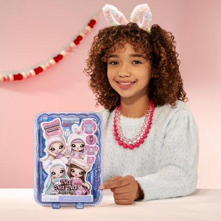 Papusa Sweetest Sweets, Bailey Bunny, +3 ani, Na! Na! Na! Surprise! 644068