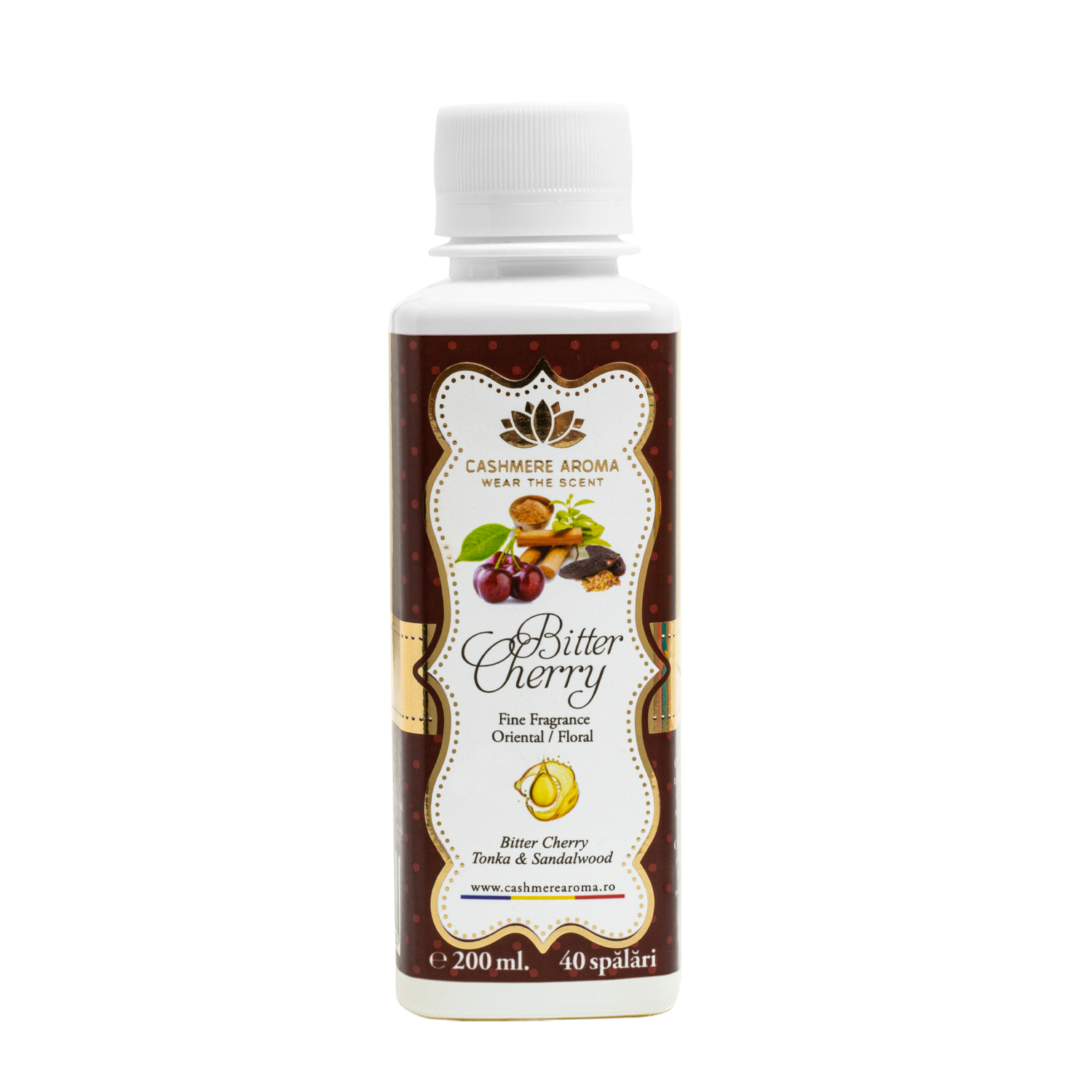 Parfum de rufe Bitter Cherry, 200 ml, Cashmere Aroma