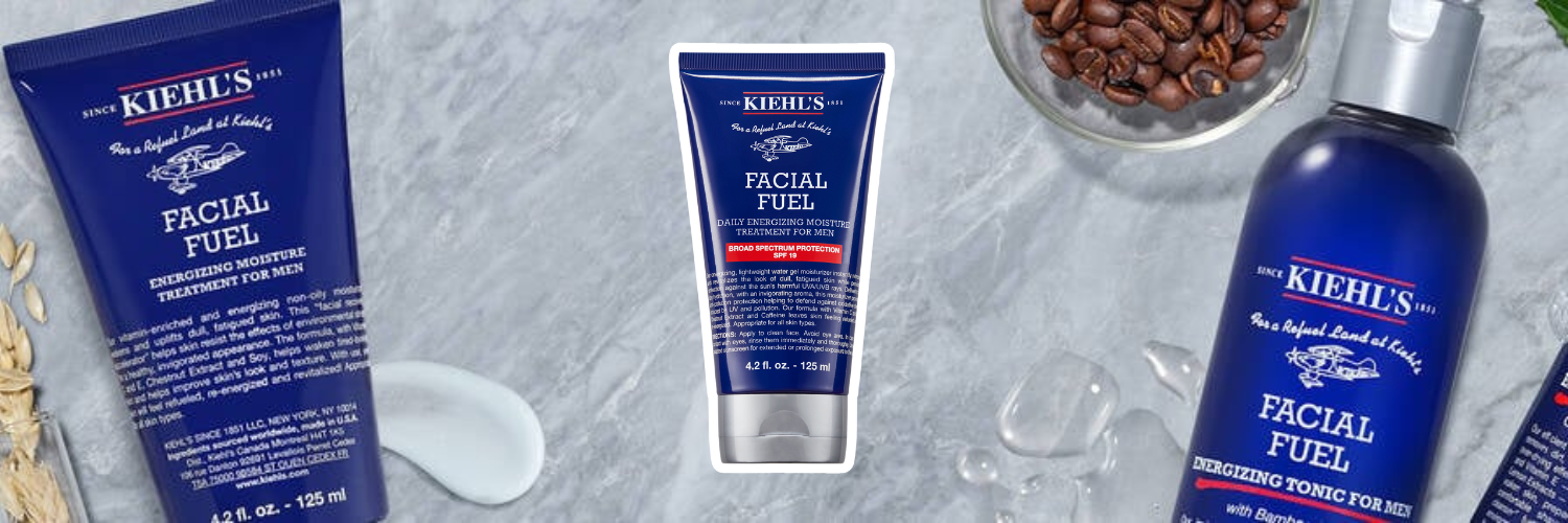 Crema energizanta de zi pentru barbati cu SPF19 Facial Fuel Treatment for Men, 125 ml, Kiehl's