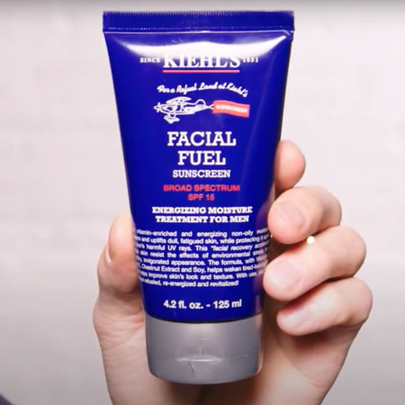 Crema energizanta de zi pentru barbati cu SPF19 Facial Fuel Treatment for Men, 125 ml, Kiehl's 644146