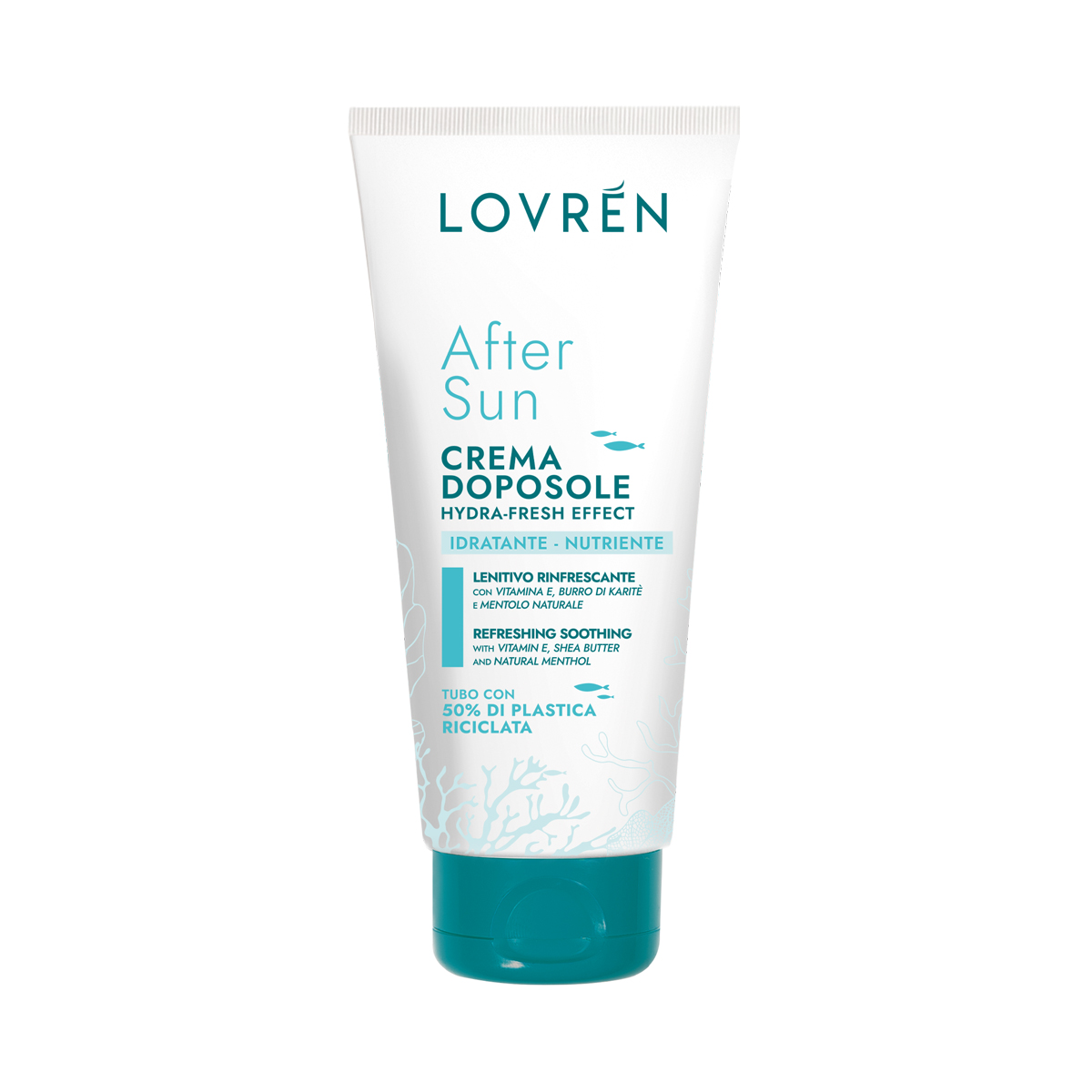 Crema reparatoare dupa plaja AfterSun, 200 ml, Lovren