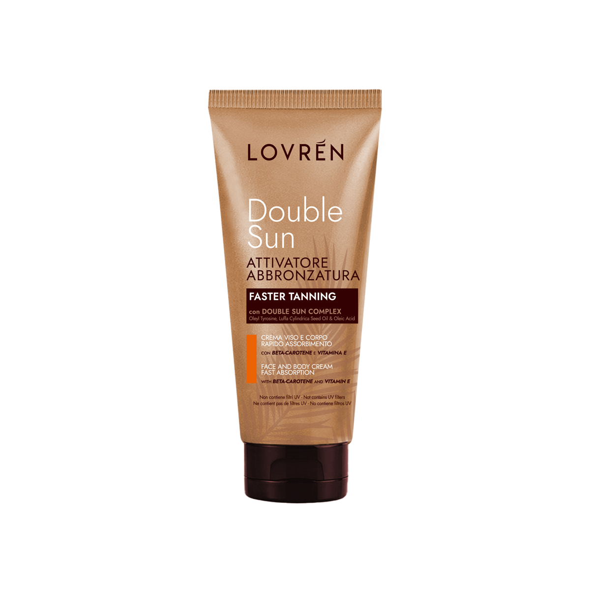 Activator de melanina pentru fata si corp Double Sun, 100 ml, Lovren