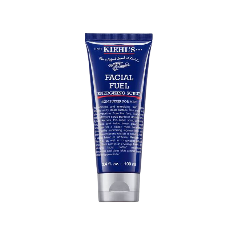 Exfoliant energizant pentru barbati Facial Fuel Energizing Scrub, 100 ml, Kiehl's